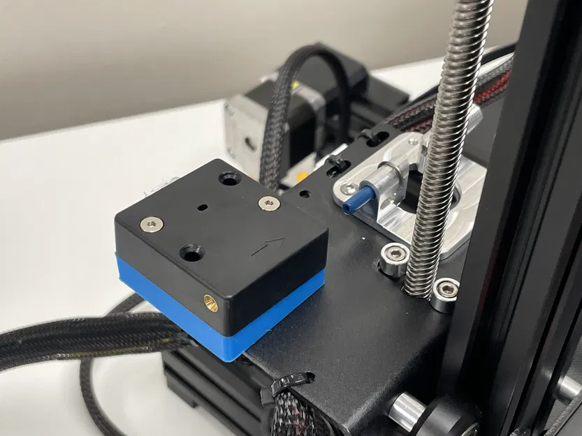 Pat Căn Chỉnh Cảm Biến Sợi Nhựa Cho Ender-3 Max / CR10 V2 / Ender-5 [Micro Swiss Bowden Dual Gear Extruder] - Image 1