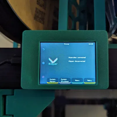 Vỏ màn hình ESP32 có thể gắn (CYD) với giá đỡ bút