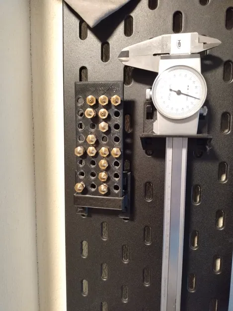 Card Đựng Đầu Phun Cho Skadis và Bảng Gỗ - Image 1