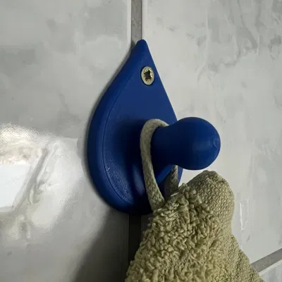 Móc Treo Khăn Hình Giọt Nước