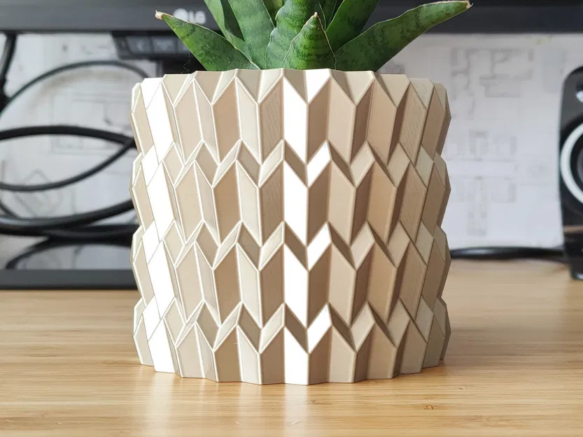 Chậu Cây và Bình Hoa "Steel Wool" - Thiết Kế Vase Mode - Image 1