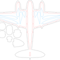 Mô hình de Havilland Mosquito cho máy cắt laser - Thumbnail 3