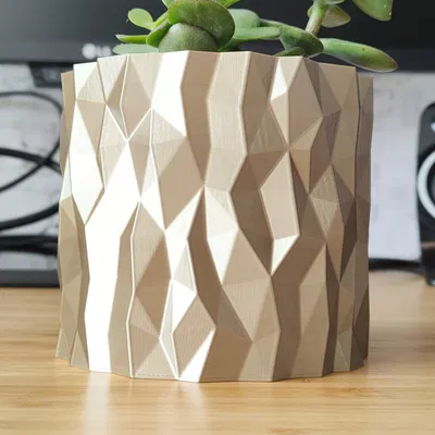 Chậu hoa "Gương Vỡ" và Khay Cắm Hoa - Thiết kế chế độ Vase Mode