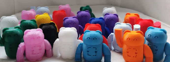 Mô hình Mini Helpi Ayúdame3D - Linh vật giúp đỡ - Image 1