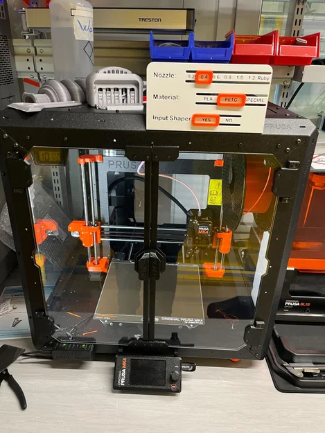 Bảng chỉ dẫn cho Lồng máy Prusa - Image 1