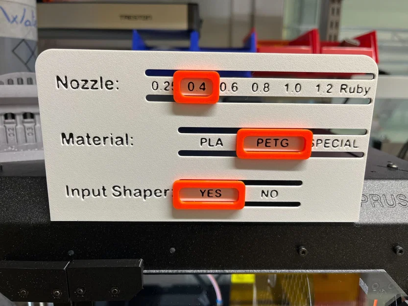 Bảng chỉ dẫn cho Lồng máy Prusa - Image 2
