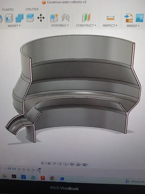 Bộ hứng nước ngưng tụ cho ống hút mùi nhà bếp 150mm - Image 1