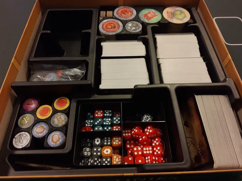 Hộp Đựng Token Assault on Doomrock Ultimate Edition - Khay Zin Kèm Dice - Image 2