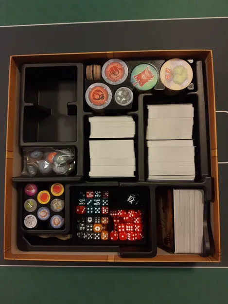 Hộp Đựng Token Assault on Doomrock Ultimate Edition - Khay Zin Kèm Dice - Image 3