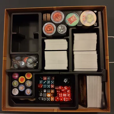 Hộp Đựng Token Assault on Doomrock Ultimate Edition - Khay Zin Kèm Dice