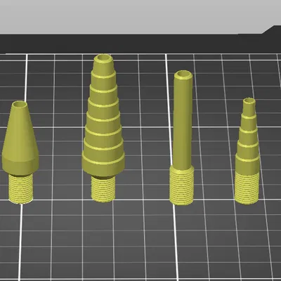 Adapter/ đầu nối máy bơm hơi cho van xe hơi