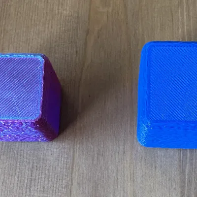 Khối Lập Phương Fidget/Thử Nghiệm - Có Vân, Cạnh Bo Tròn và Sắc Nét