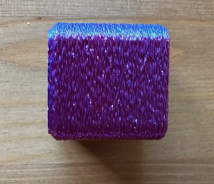 Khối Lập Phương Fidget/Thử Nghiệm - Có Vân, Cạnh Bo Tròn và Sắc Nét - Image 2