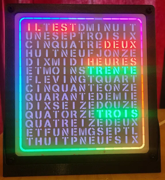 Đồng hồ chữ (tiếng Pháp) - Image 2