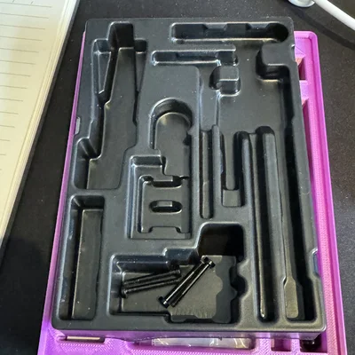 Hộp đựng dụng cụ và hướng dẫn Bambu Lab A1 theo chuẩn Gridfinity