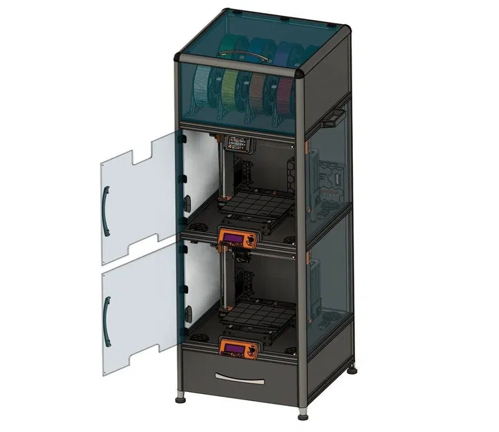 Thùng Máy In 3D Thông Minh Mẫu Mới 2023 - Image 2