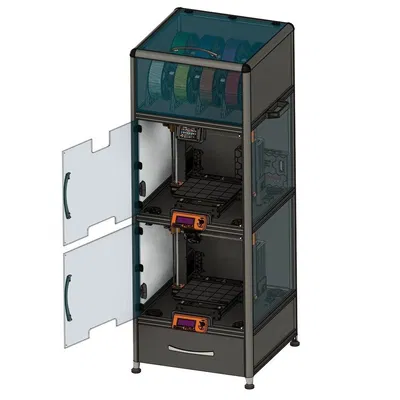 Thùng Máy In 3D Thông Minh Mẫu Mới 2023