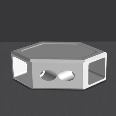 Giá đỡ góc cho khung nhôm 25mm