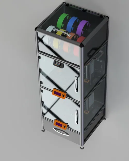 Thùng Máy In 3D Thông Minh Mẫu Mới 2023 - Image 13