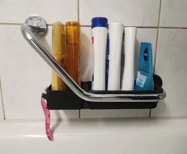 Khay đựng thêm hai chai dầu gội - Image 1