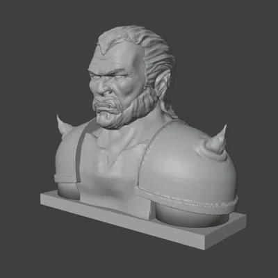 Mô hình Tượng Orc Chiến Binh