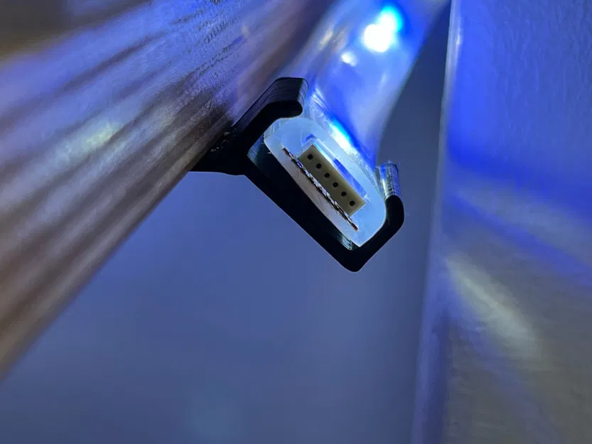 Đế Giữ Philips HUE Lightstrip - Dạng Thẳng và Dạng Góc - Image 2