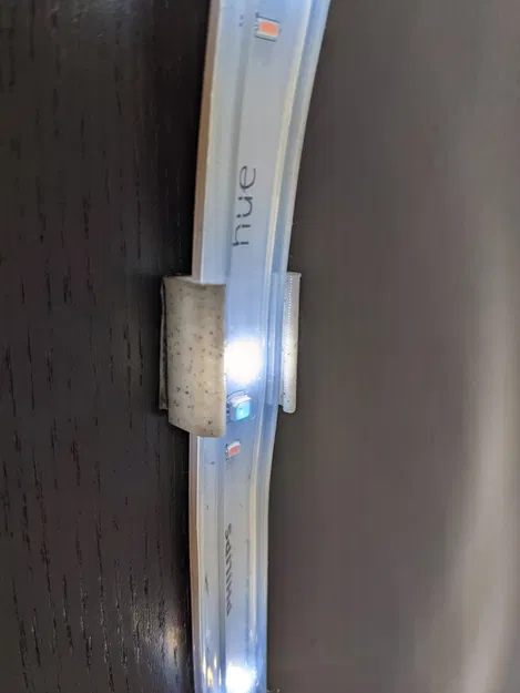 Đế Giữ Philips HUE Lightstrip - Dạng Thẳng và Dạng Góc - Image 3