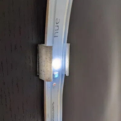 Đế Giữ Philips HUE Lightstrip - Dạng Thẳng và Dạng Góc