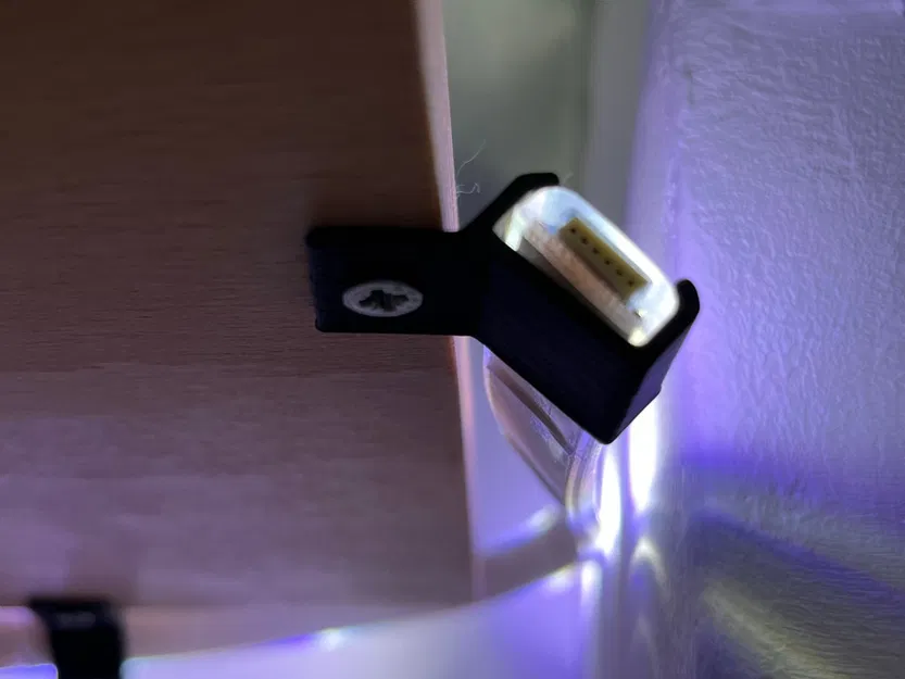 Đế Giữ Philips HUE Lightstrip - Dạng Thẳng và Dạng Góc - Image 5