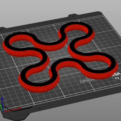 Đồ Chơi Khớp Nối Squiggly - In Liền