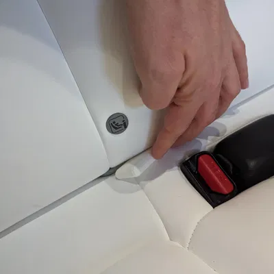 Nắp Che Chốt Isofix Tesla Model 3/Y, Giải Pháp Tiếng Kêu Từ Isofix