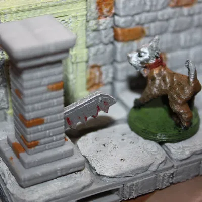 Bẫy Vuông DaD TRAP In Ấn FDM Tại Chỗ