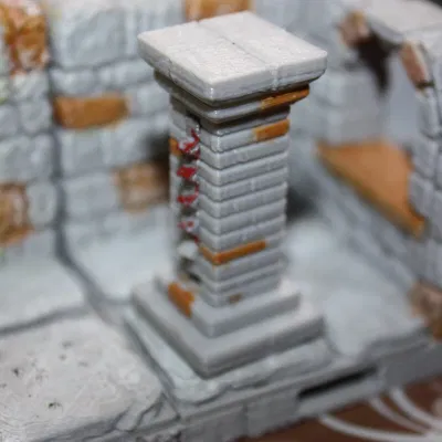 Bẫy Vuông DaD TRAP In Ấn FDM Tại Chỗ