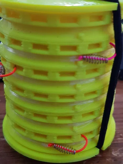 Hộp đựng dây câu và lưỡi câu kiểu Hook leader holder - Image 2