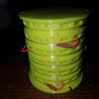 Hộp đựng dây câu và lưỡi câu kiểu Hook leader holder