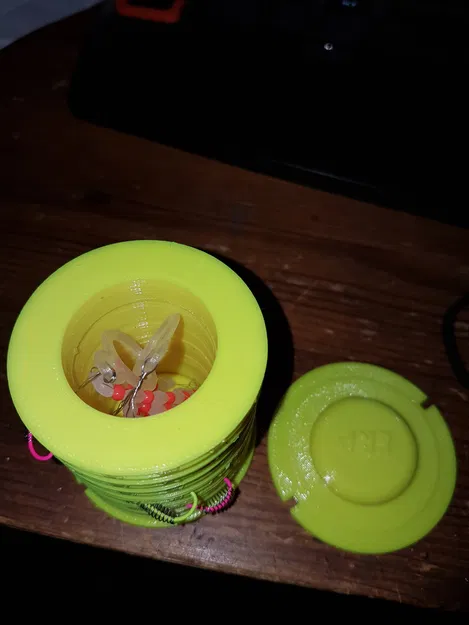 Hộp đựng dây câu và lưỡi câu kiểu Hook leader holder - Image 5