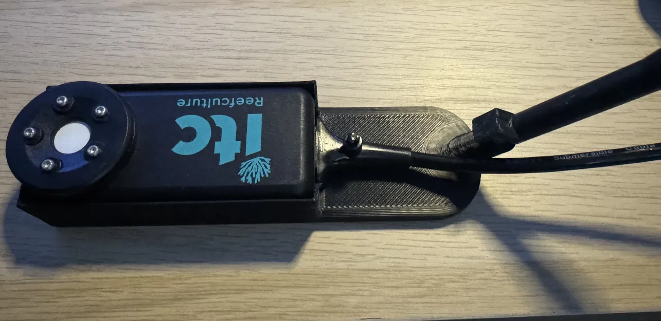 Kệ giữ máy đo PAR ITC Parwise bằng cây cạo kính Eheim hoặc thanh Rod 4mm - Image 1