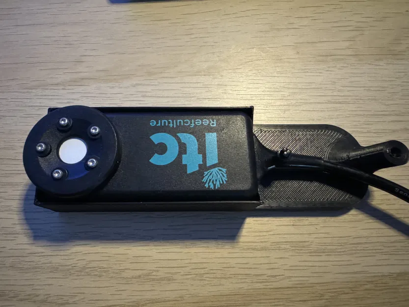 Kệ giữ máy đo PAR ITC Parwise bằng cây cạo kính Eheim hoặc thanh Rod 4mm - Image 3