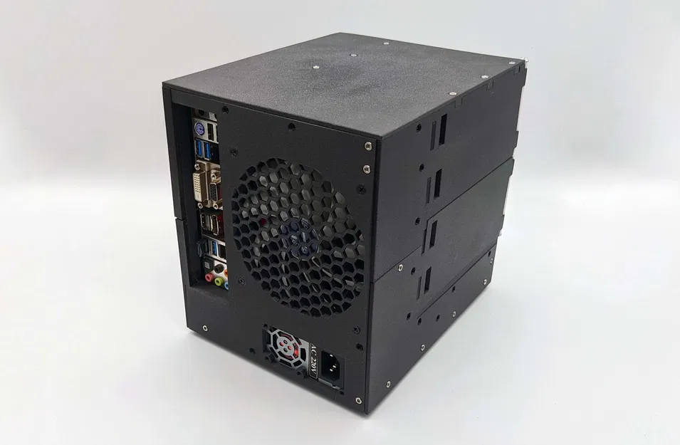 Lưu trữ mạng - 4 khay / 3.5" / ITX NAS - Image 4