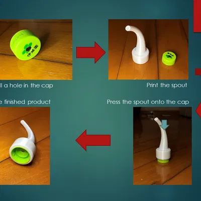 Vòi tưới cây gắn chai nước uống (phụ kiện gắn chai)