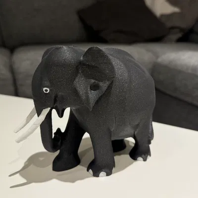 Trang Trí Hình Con Voi