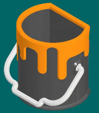 Xô Đựng Đồ Kiểu Nhỏ Giọt Cho Kệ Skadis IKEA - Image 6