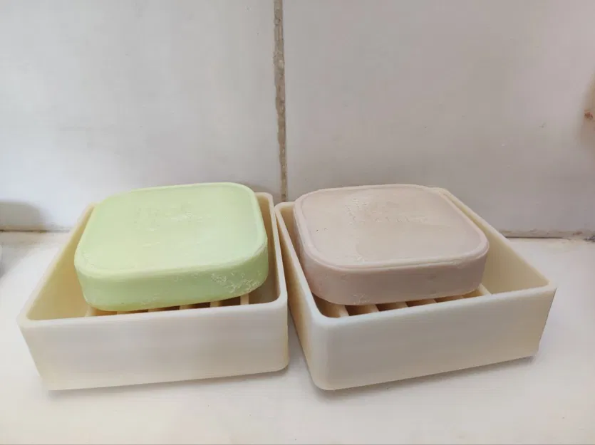 Khay Đựng Xà Bông Vuông Đơn Giản - Image 1