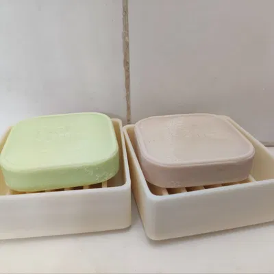 Khay Đựng Xà Bông Vuông Đơn Giản