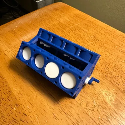 Động cơ V8 có lỗ xem