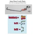 Kẹp Khóa Cửa Jeep Wrangler 1994 - 2014 - Thumbnail 1