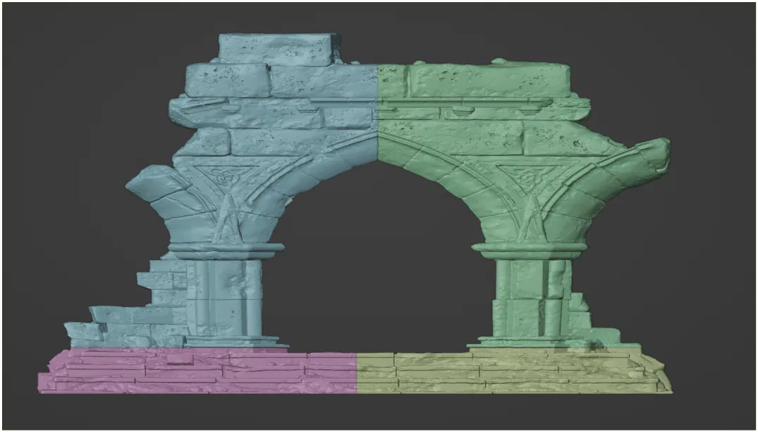 KHUNG VÒM MÀN HÌNH CẢM HỨNG TỪ DI TÍCH CỔ - Image 2