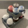 Gridfinity Stackable Citadel Paint Pot Storage 2x2 - Thumbnail 3