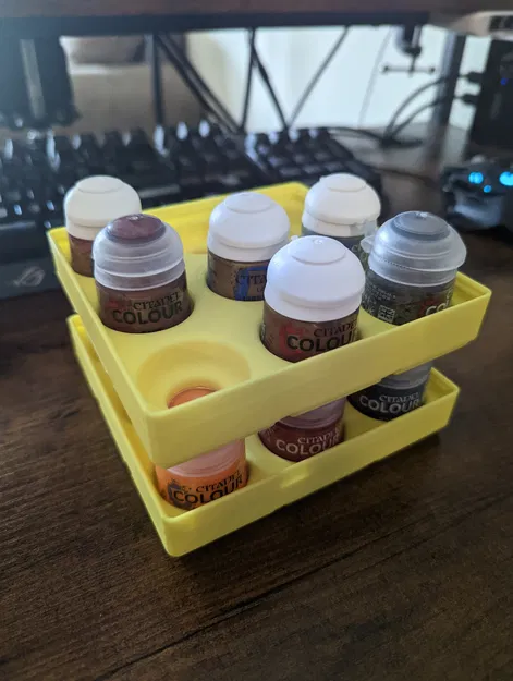 Gridfinity Stackable Citadel Paint Pot Storage - Image 1