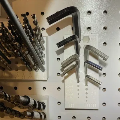 Giá Đựng Lục Giác Pegboard Theo Thông Số